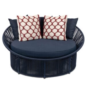 Chaise Casal Redonda Jacarta Restilizada