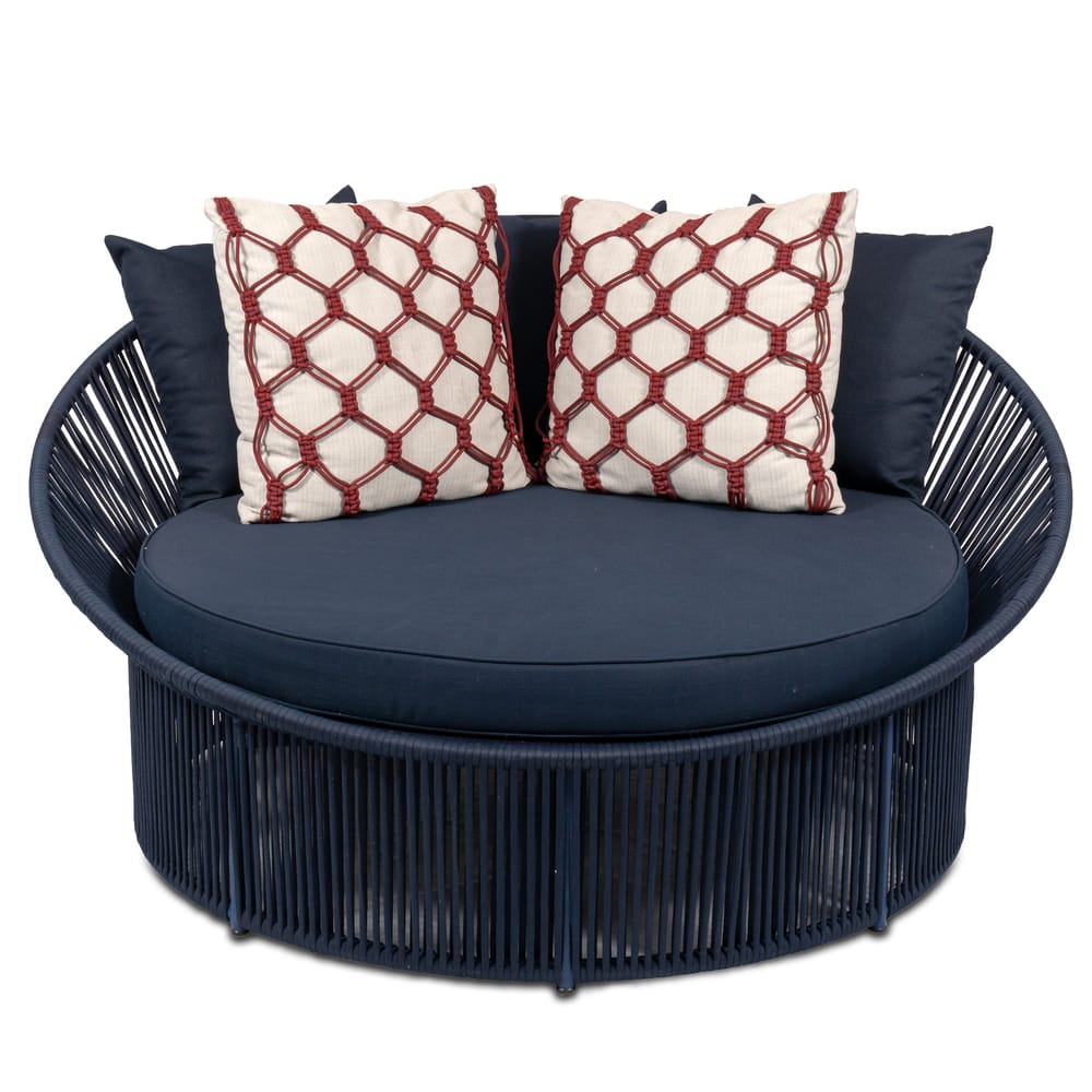 Chaise Casal Redonda Jacarta Restilizada