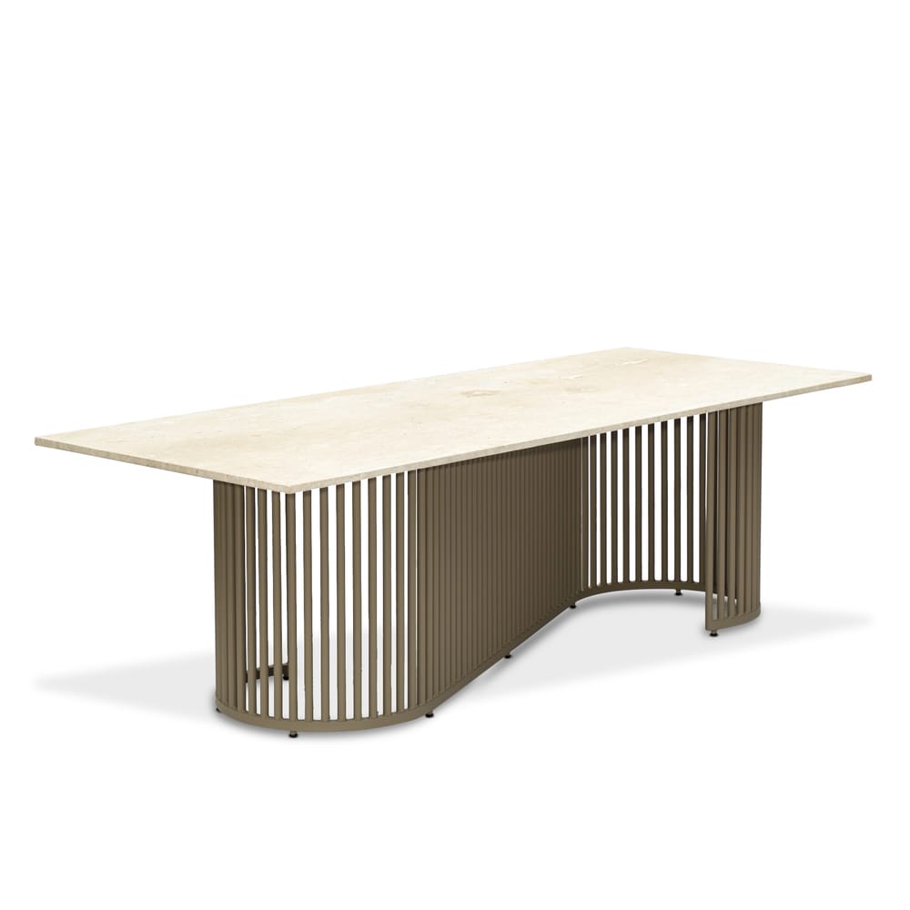 Mesa de Jantar Base em S